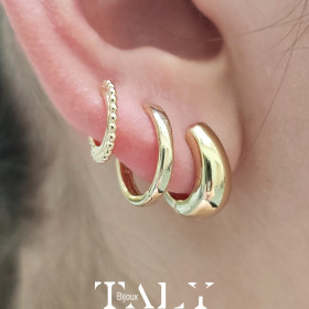 Hoop earrings Woodland