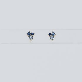 Blue Cotui earrings