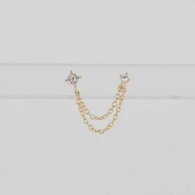 Trelew zirconium earrings