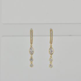 Tandil zirconium earrings