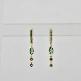 Tandil zirconium earrings