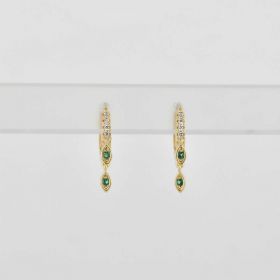 Olavarria zirconium earrings