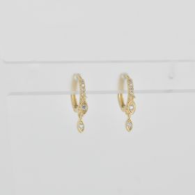 Olavarria zirconium earrings