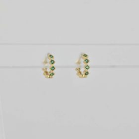 Junin zirconium earrings