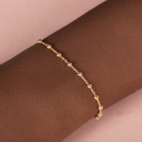 Cross pendant bracelet