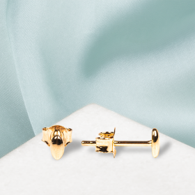 Boucles d'oreilles ovales