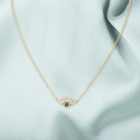 Collier Kaya Oeil Bleu
