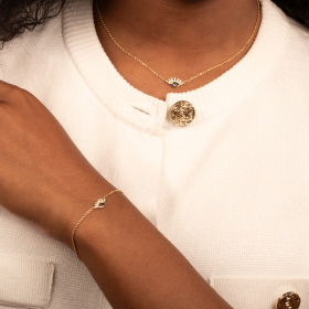 Bracelet Kaya Oeil Bleu